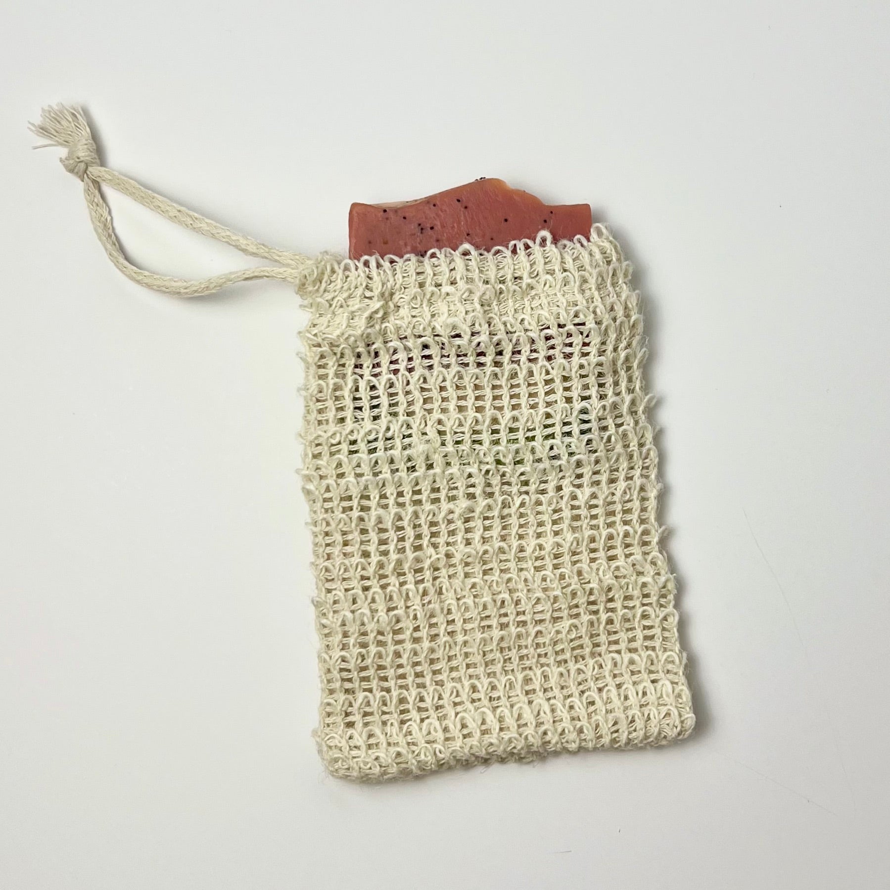 All-Natural Sisal Soap Saver Bag