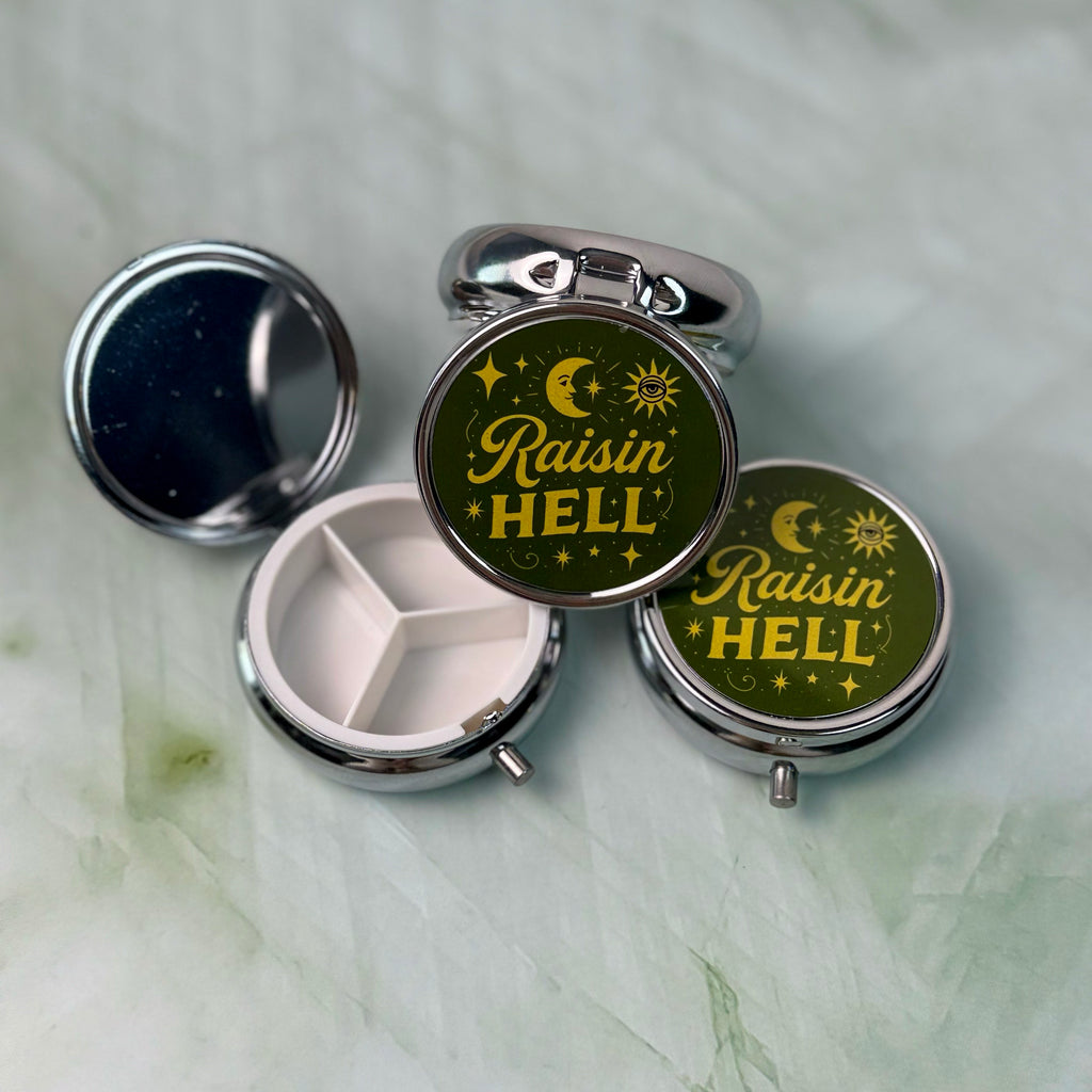 Raising Hell Pill Box