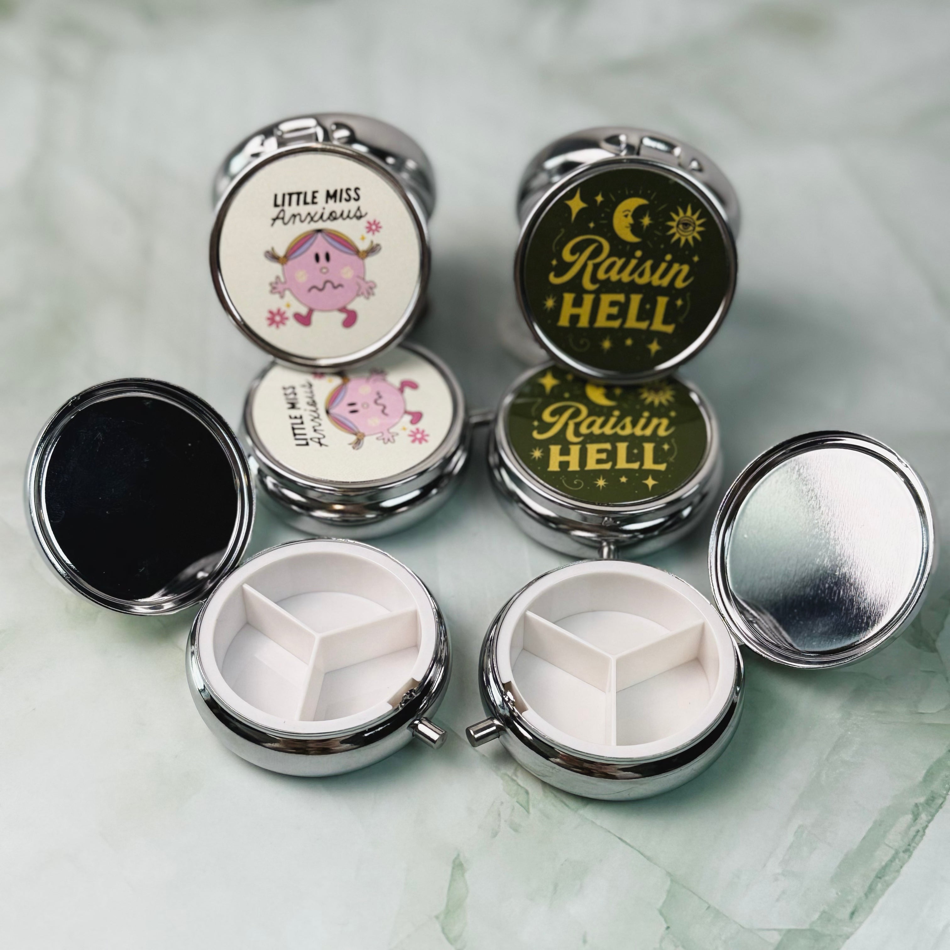 Raising Hell Pill Box