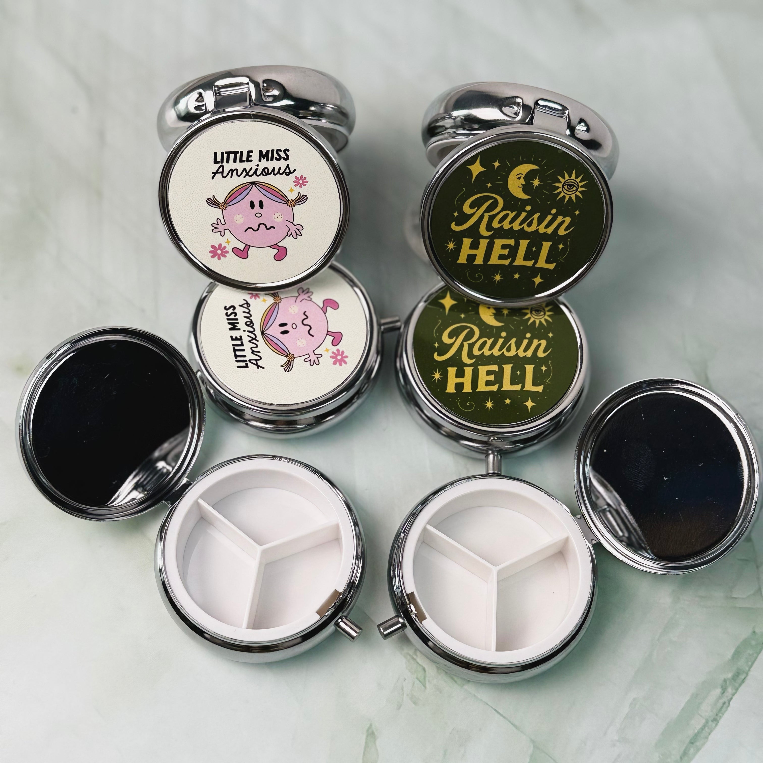 Raising Hell Pill Box