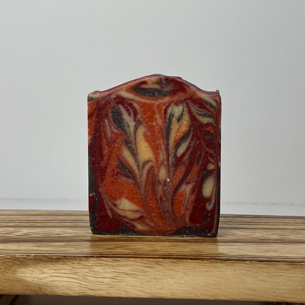 Bonfire Swirl Goat Milk Soap - Outdoorsy