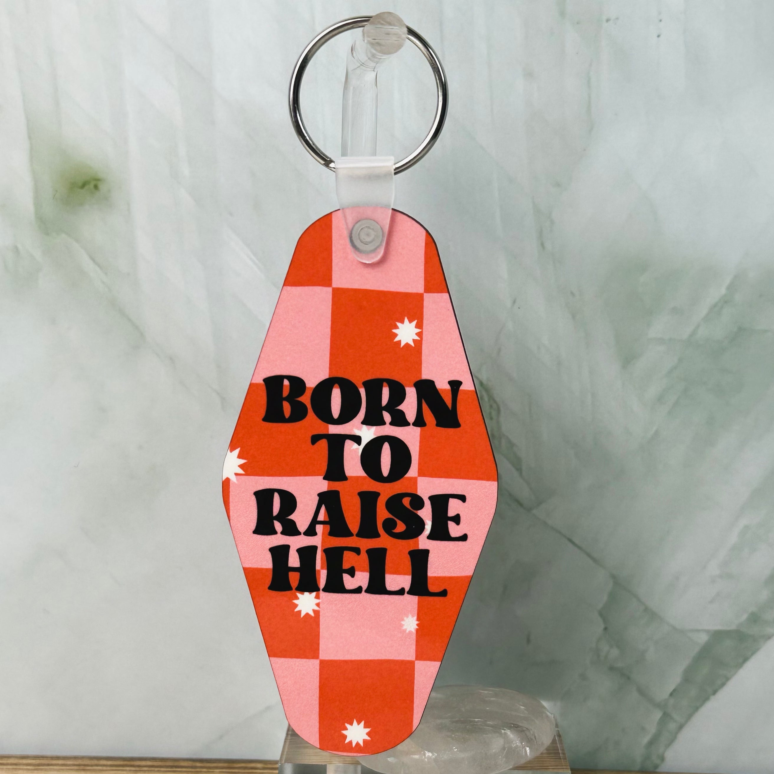 Born To Raise Hell Keychain