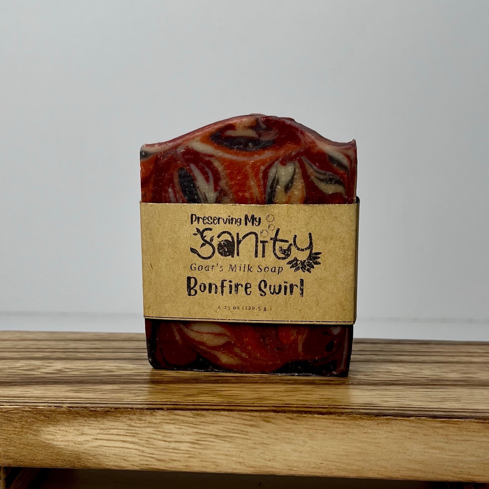Bonfire Swirl Goat Milk Soap - Outdoorsy