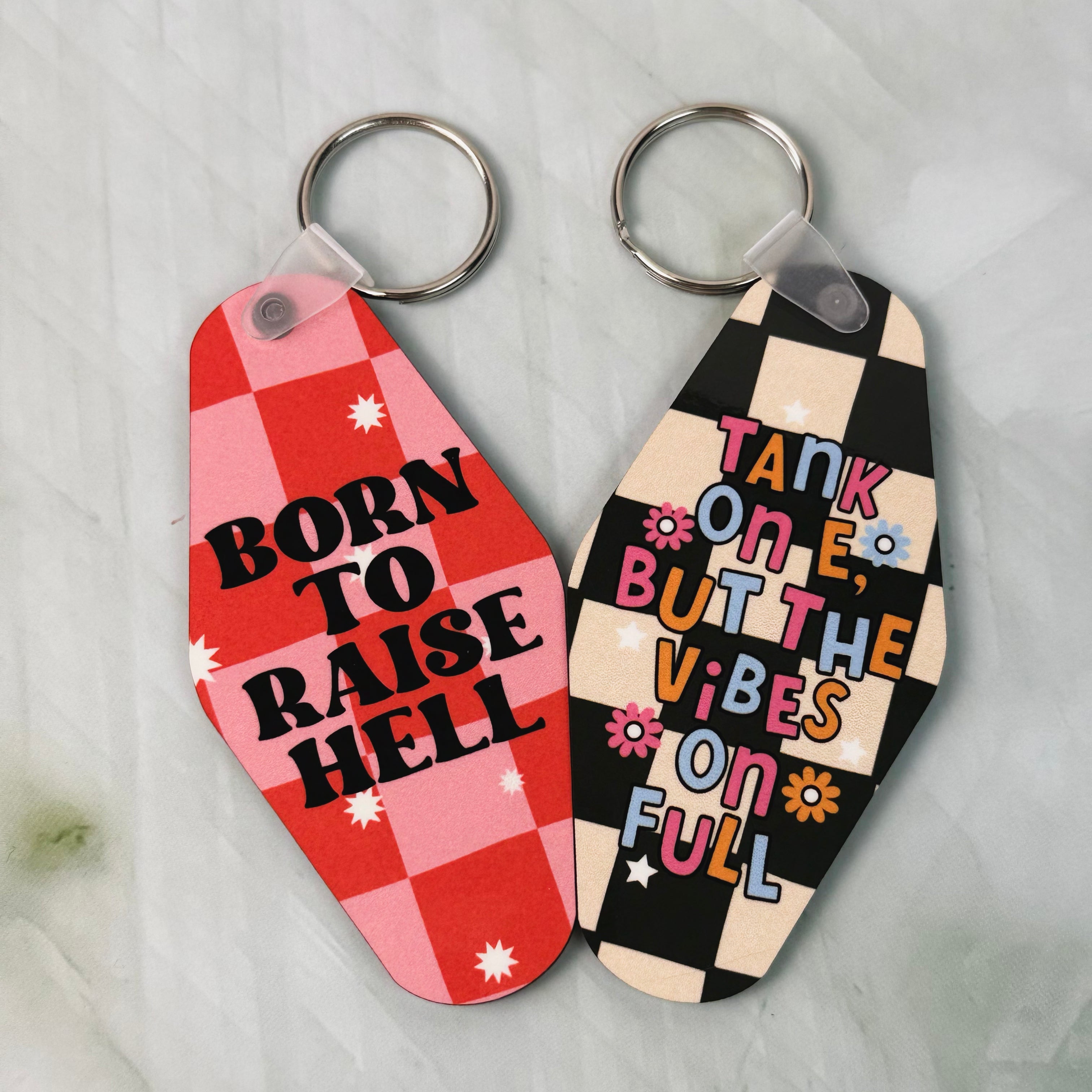 Born To Raise Hell Keychain