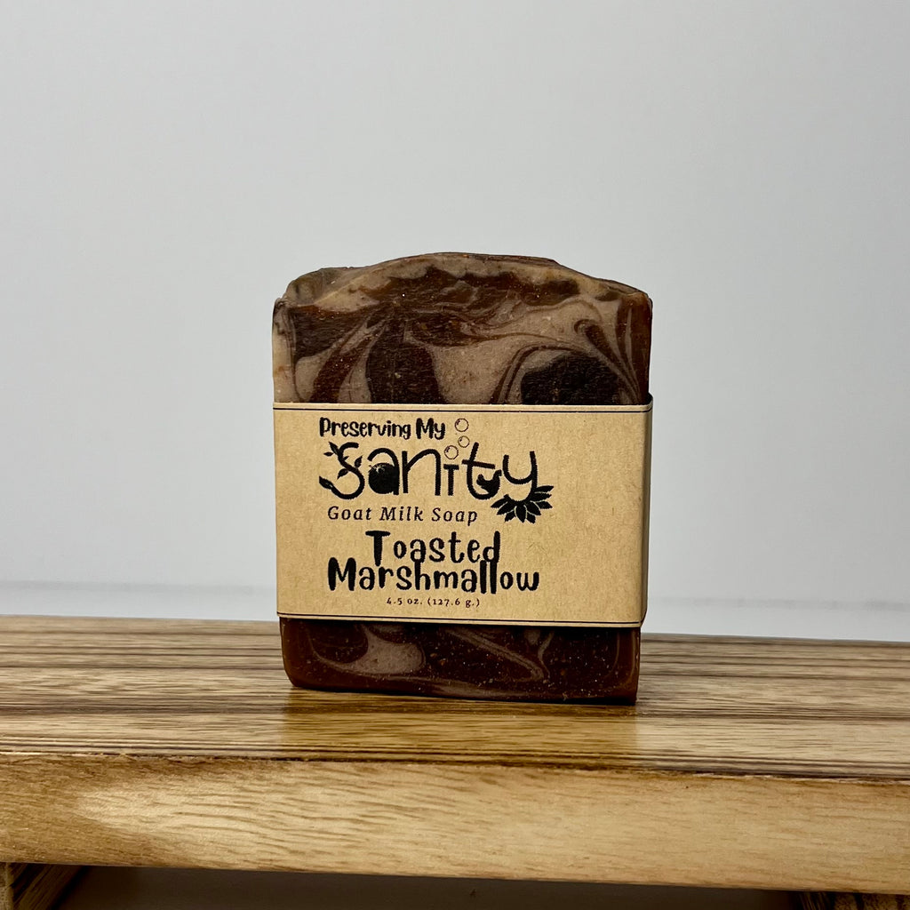 Toasted Marshmallow Goat Milk Soap - Sweet