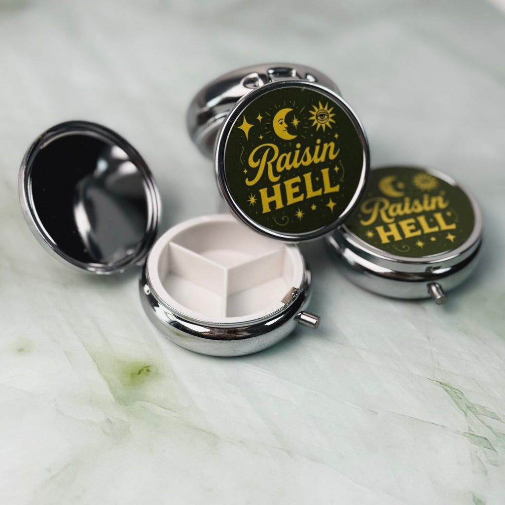 Raising Hell Pill Box