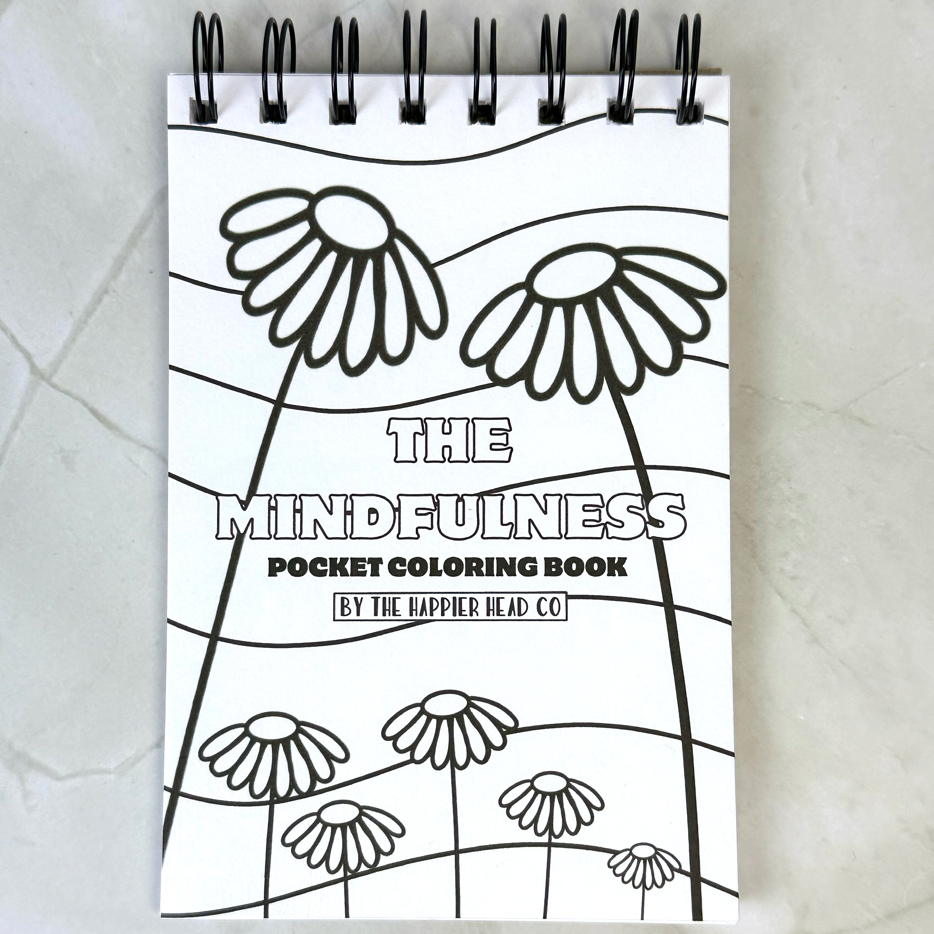 Mindfulness Coloring Book by The Happier Head Co.