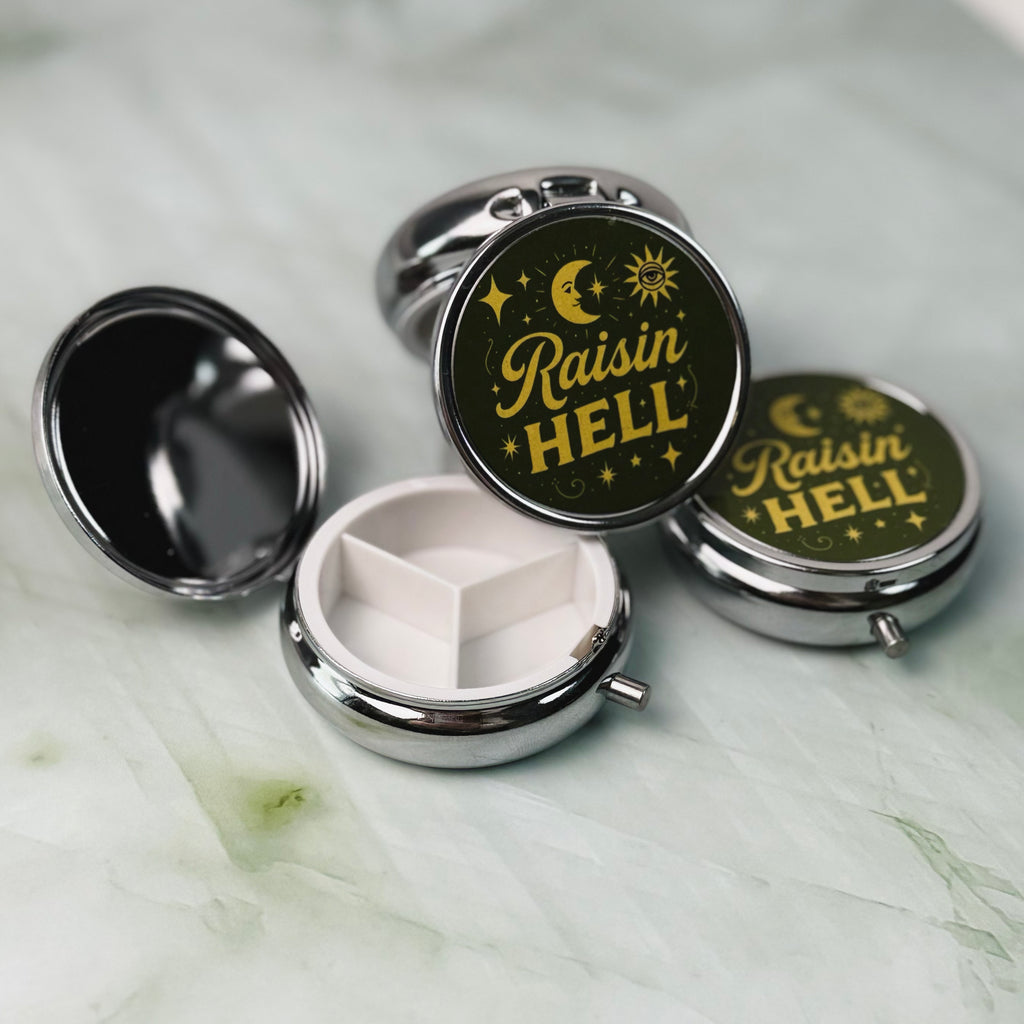 Raising Hell Pill Box