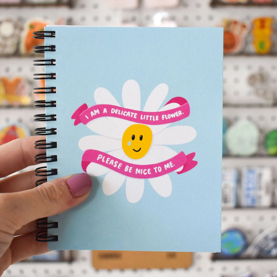 Delicate Flower Crying Journal by Kyn You Believe It