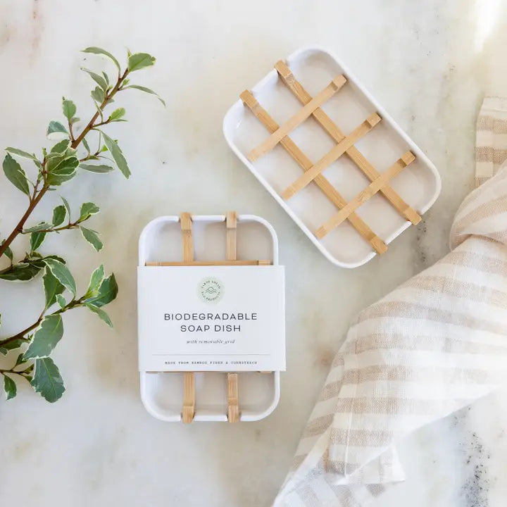 Eco-Friendly Bamboo Soap Dish by Earth Ahead