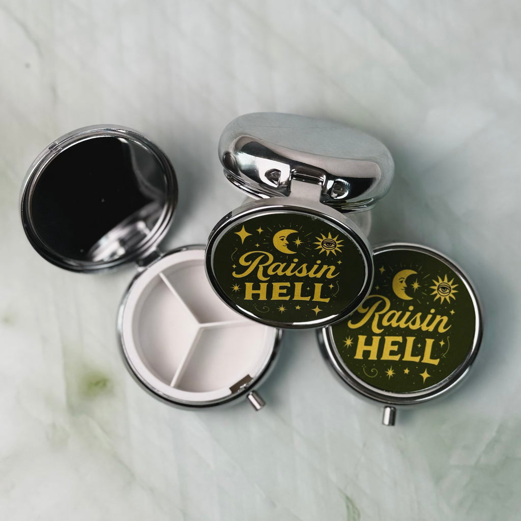Raising Hell Pill Box
