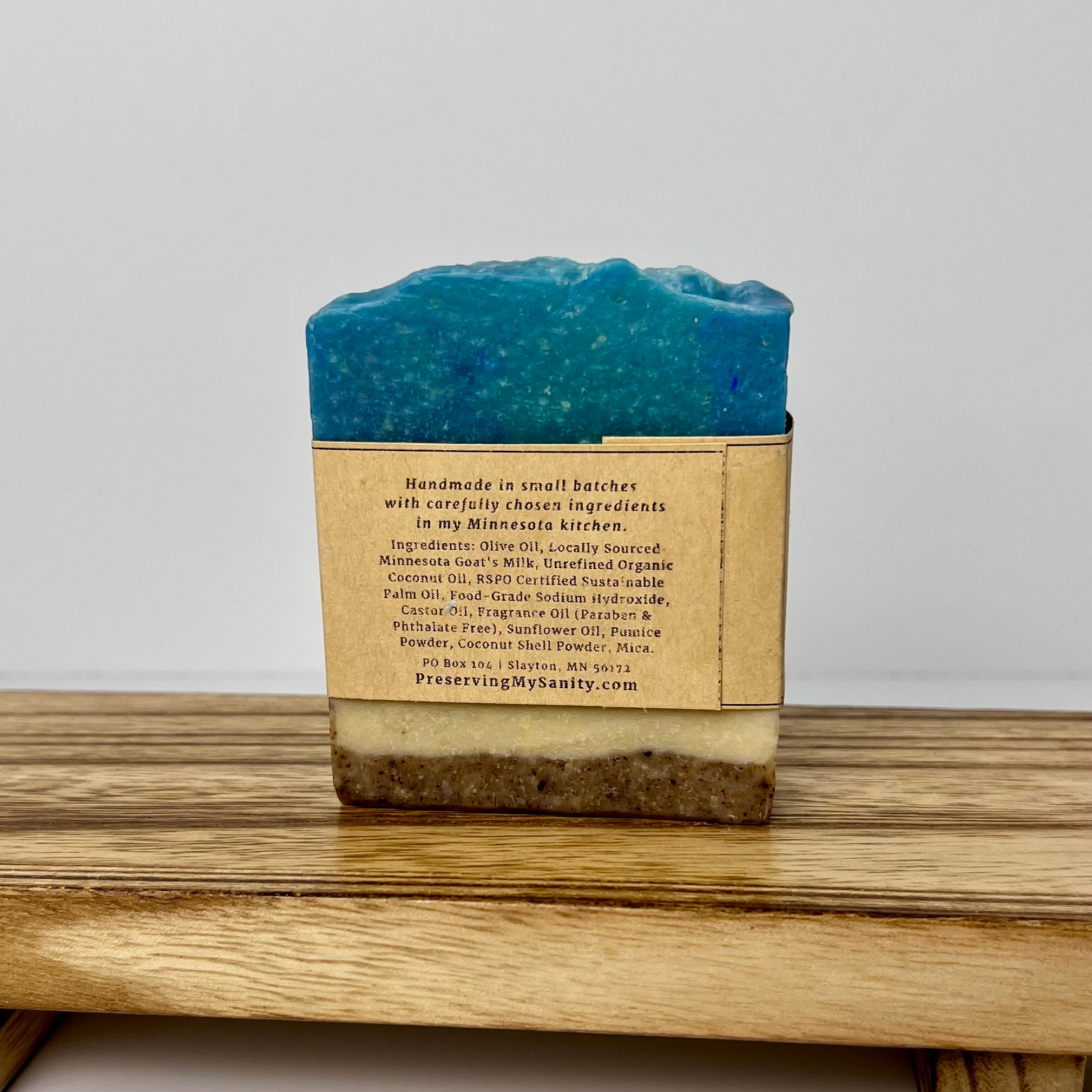 Day at The Beach Goat Milk Soap - Earthy