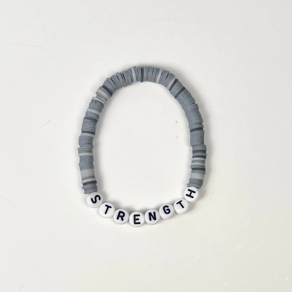 Affirmation Beaded Bracelet by Ashen Rose Co.