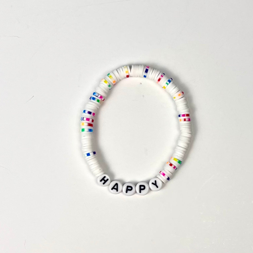 Affirmation Beaded Bracelet by Ashen Rose Co.