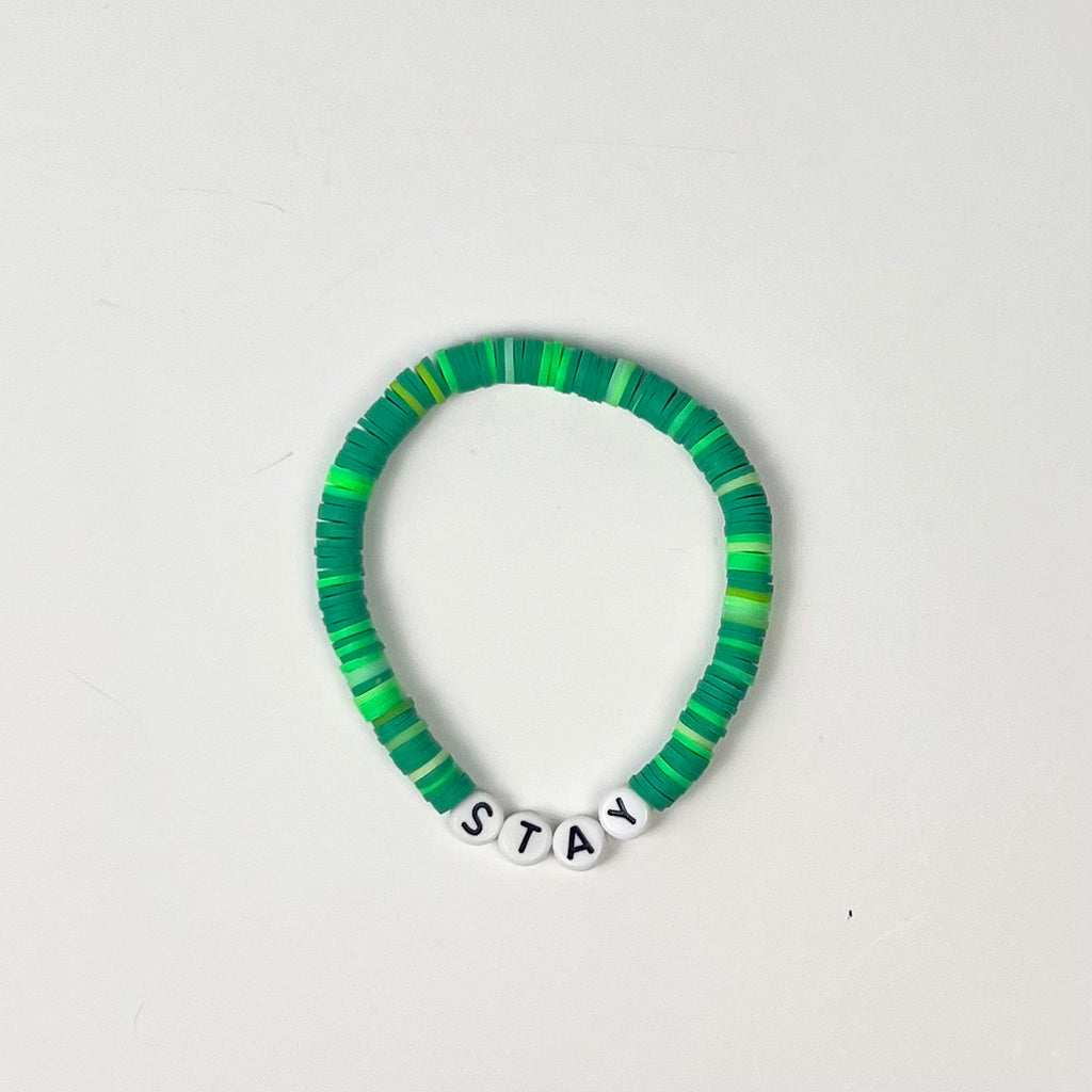 Affirmation Beaded Bracelet by Ashen Rose Co.