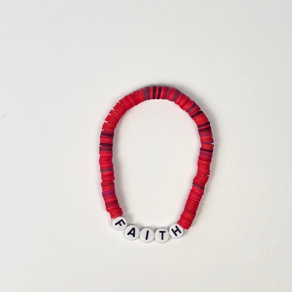 Affirmation Beaded Bracelet by Ashen Rose Co.