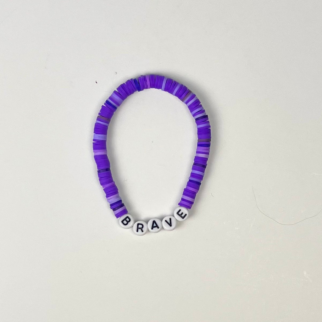 Affirmation Beaded Bracelet by Ashen Rose Co.