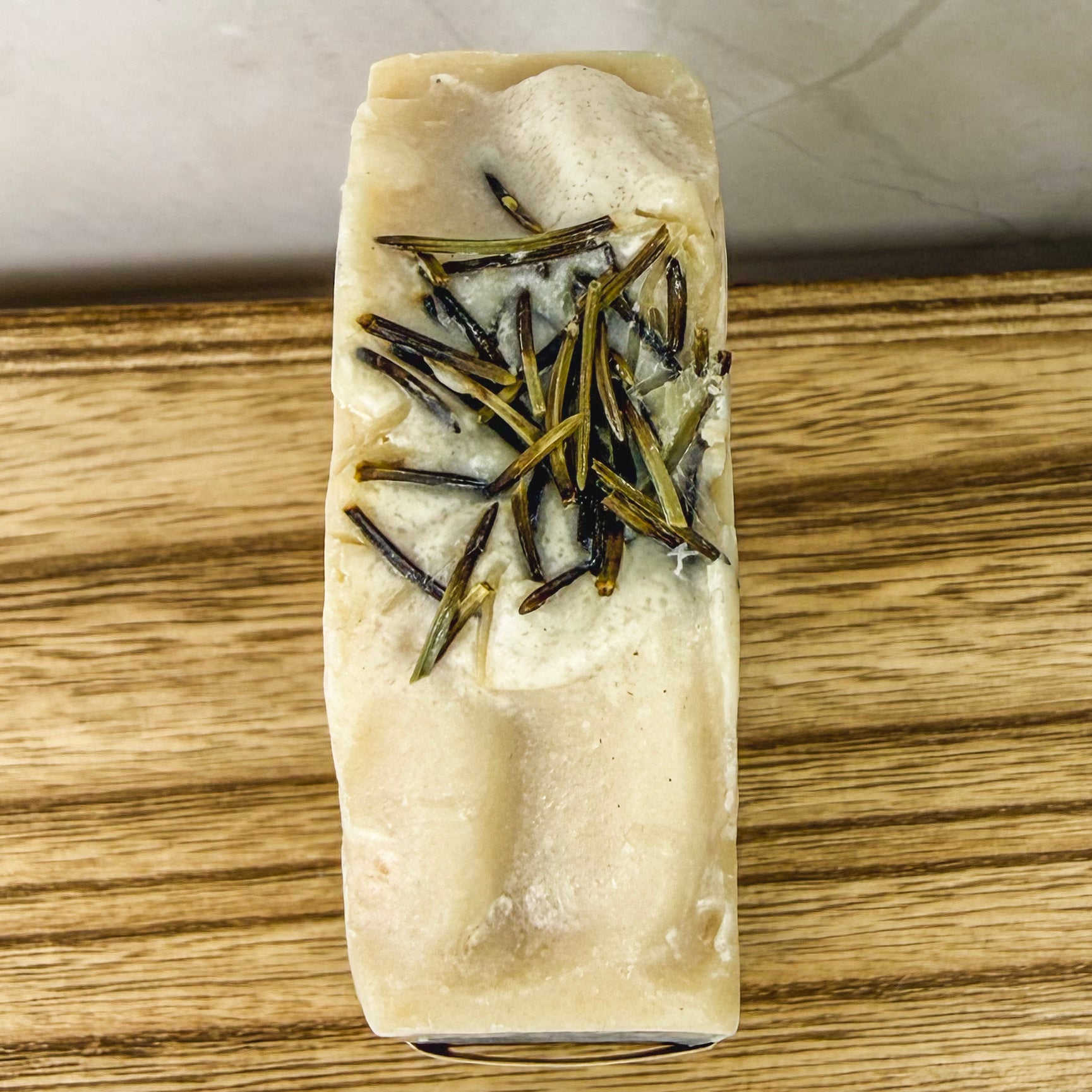 Frosted Fir Goat Milk Soap – Holiday Evergreen Blend