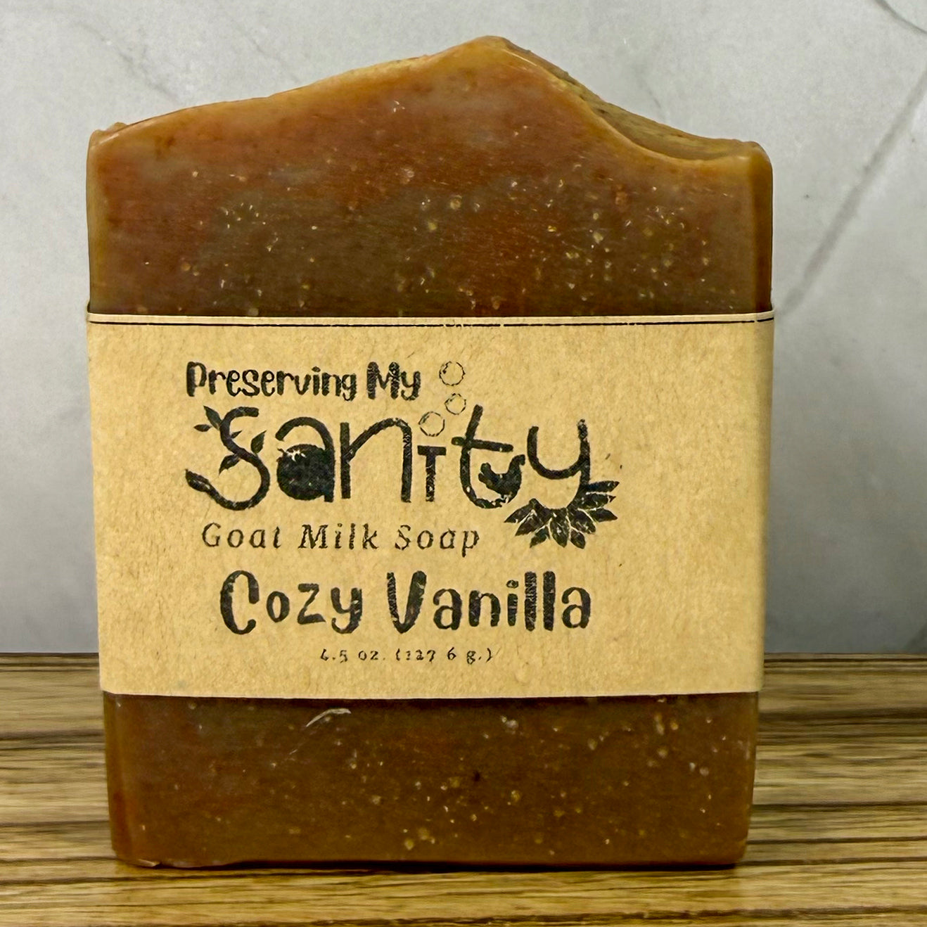 Cozy Vanilla Goat Milk Soap – Warm & Comforting Scent
