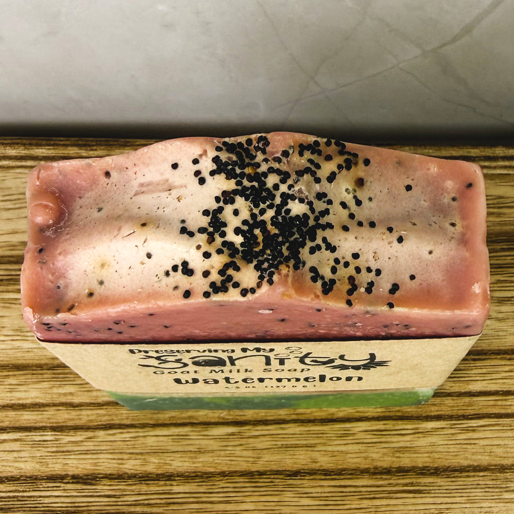 Watermelon Goat Milk Soap - Fruity and Sweet