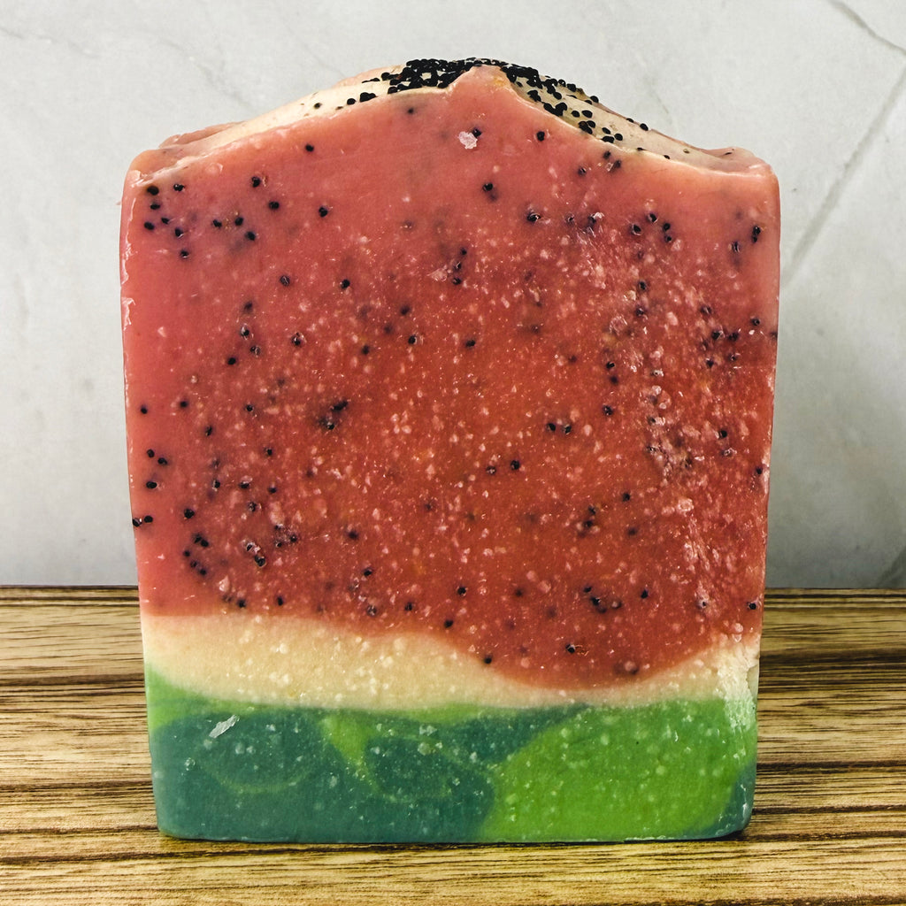 Watermelon Goat Milk Soap - Fruity and Sweet