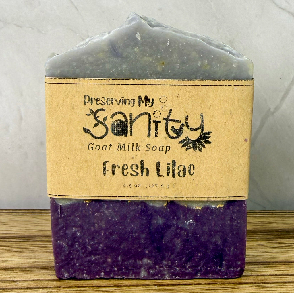 Fresh Lilac Goat Milk Soap - Floral and Romantic