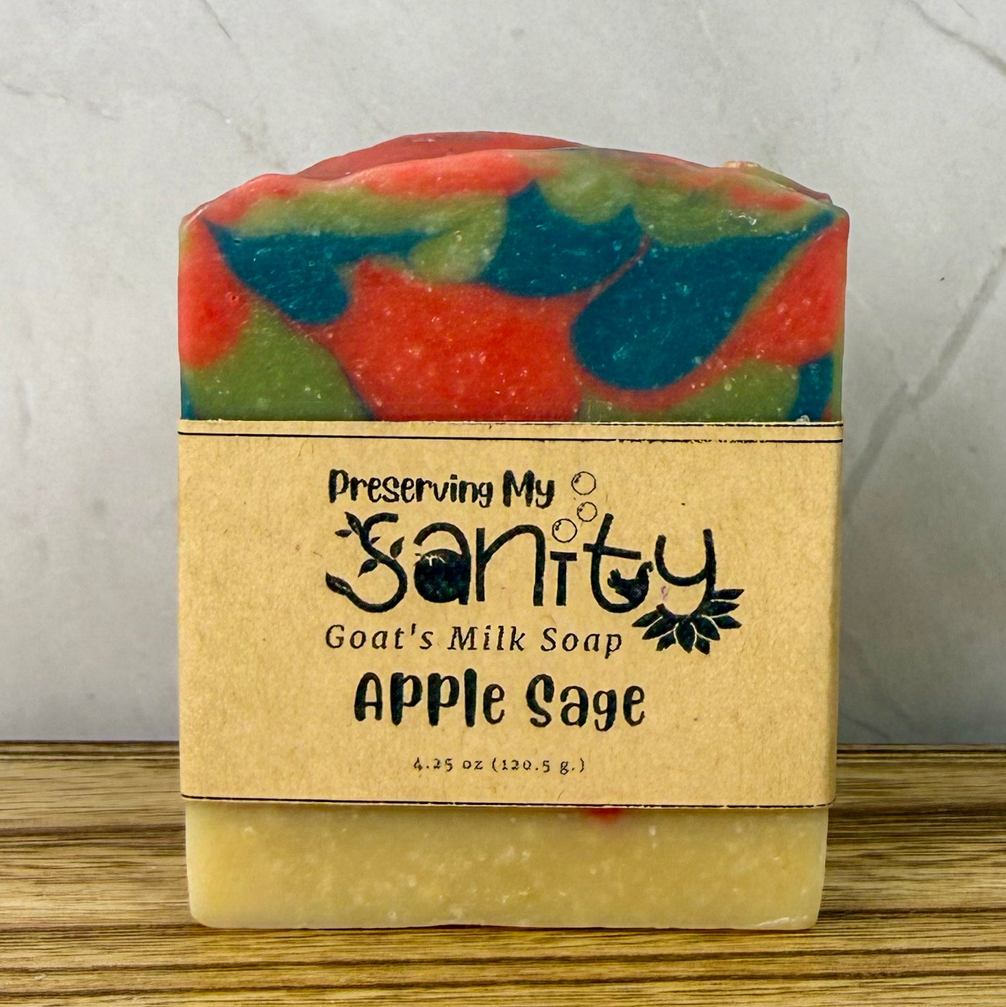 Apple Sage Goat Milk Soap