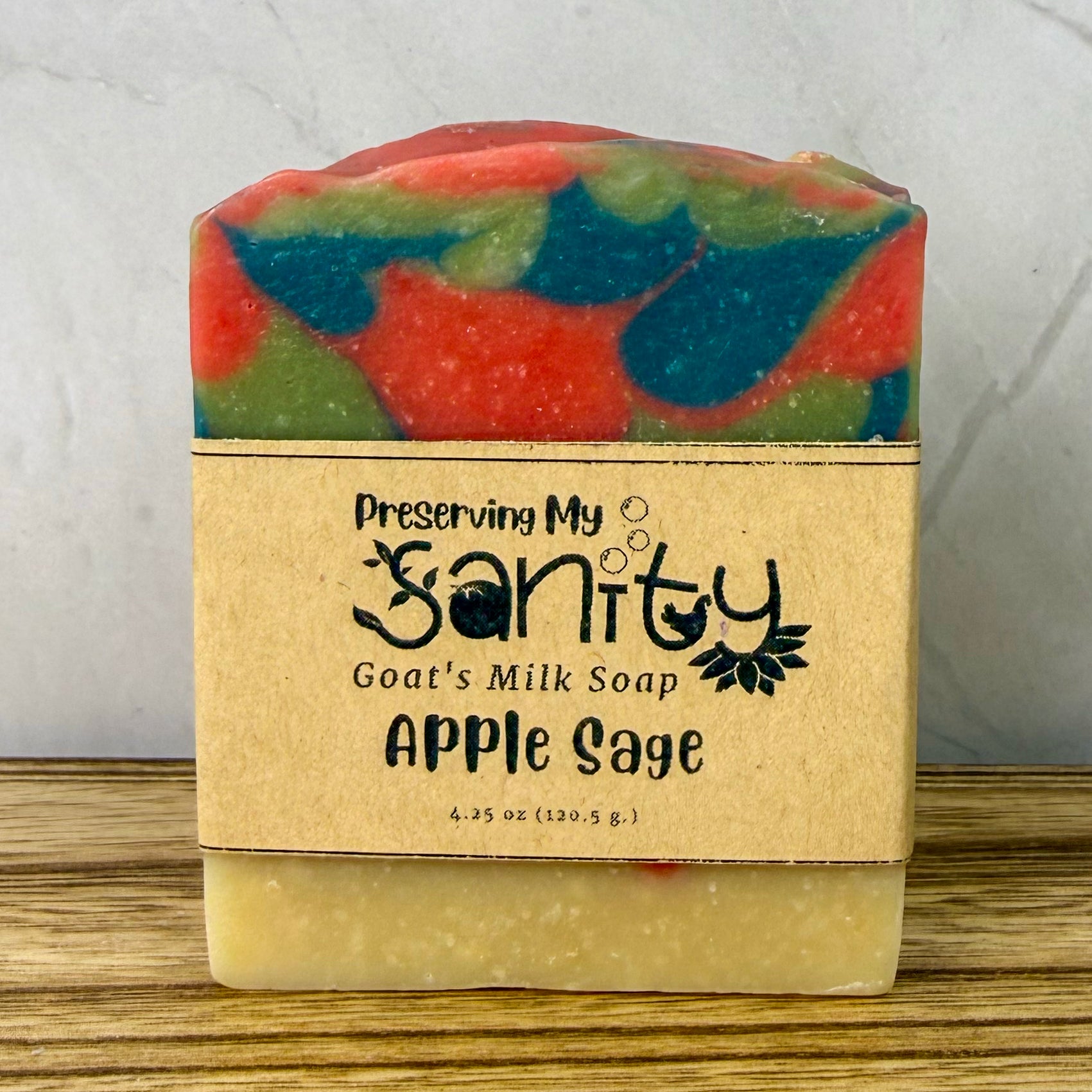 Apple Sage Goat Milk Soap