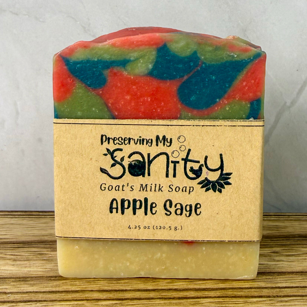 Apple Sage Goat Milk Soap