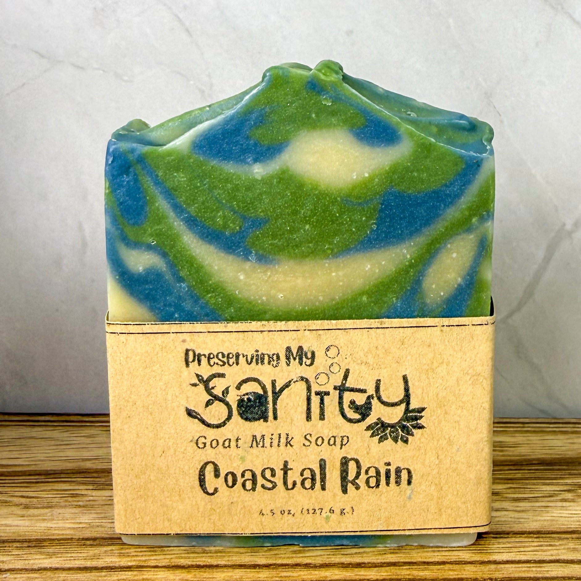 Coastal Rain Goat Milk Soap - Fresh and Clean