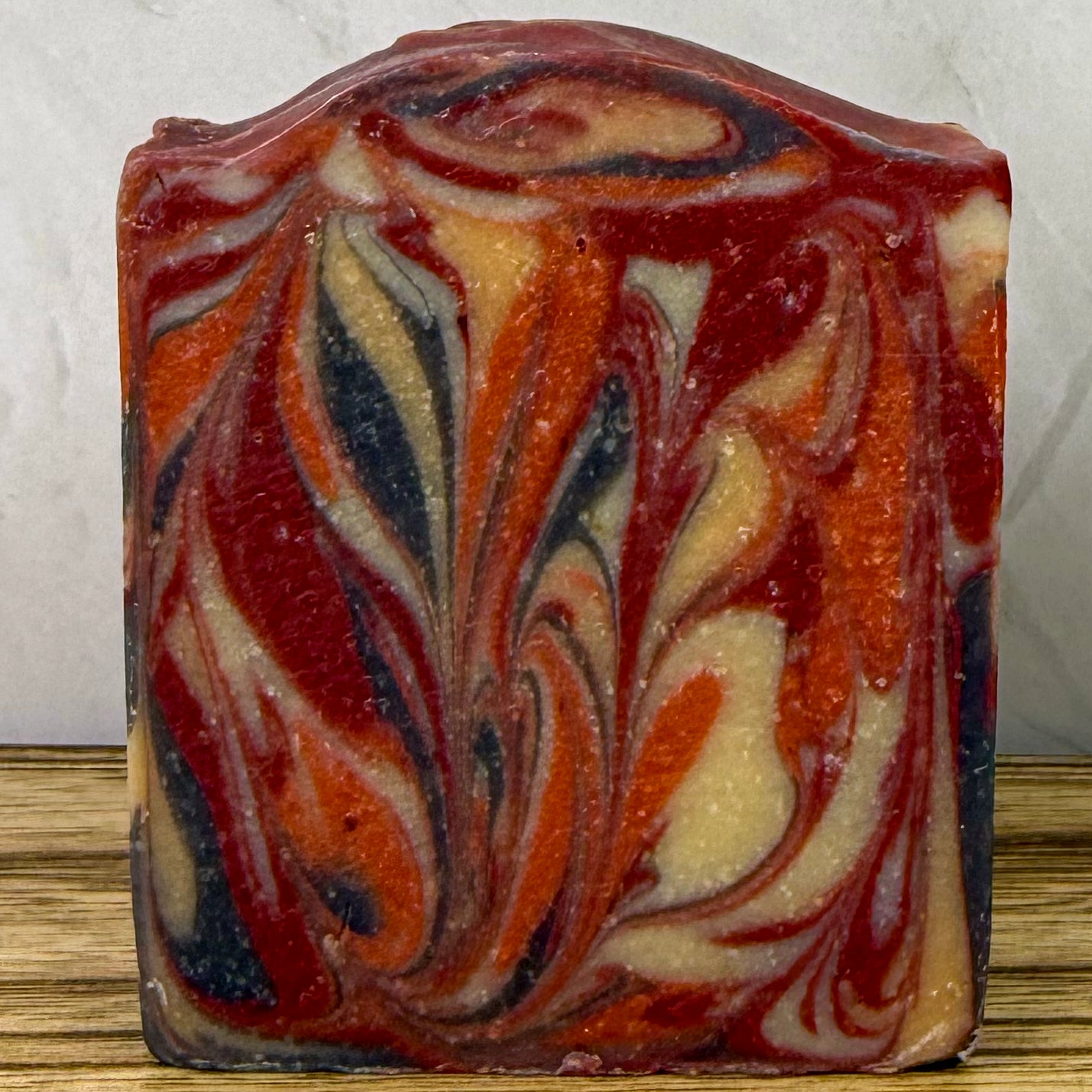 Bonfire Swirl Goat Milk Soap - Outdoorsy