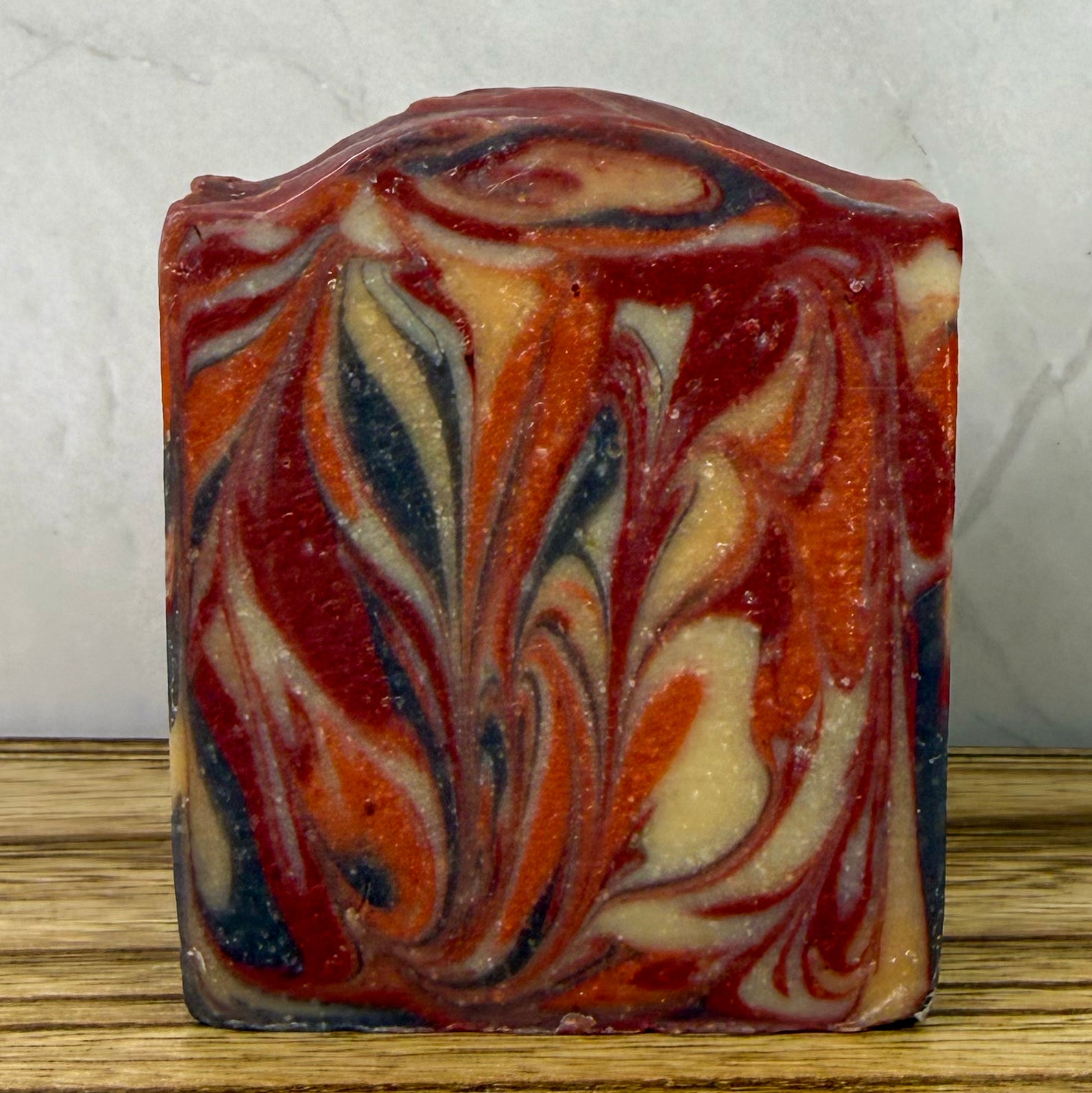 Bonfire Swirl Goat Milk Soap - Outdoorsy