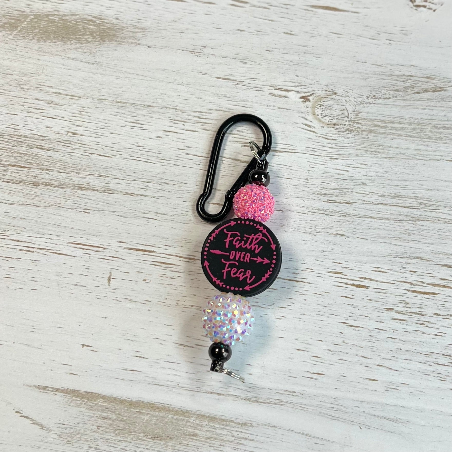 Faith Over Fear Keychain