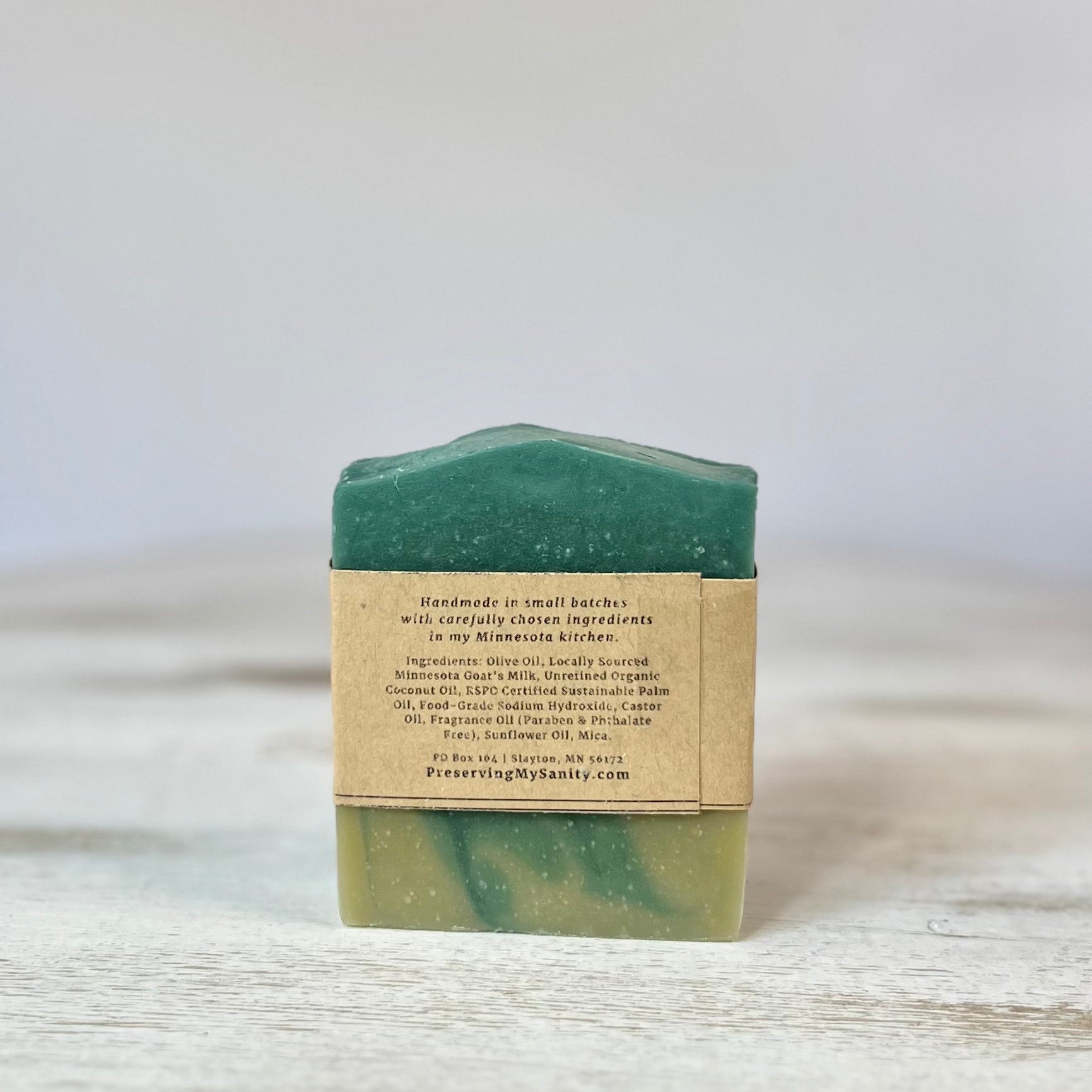 White Tea and Sage - Goat Milk Soap - Floral & Romantic