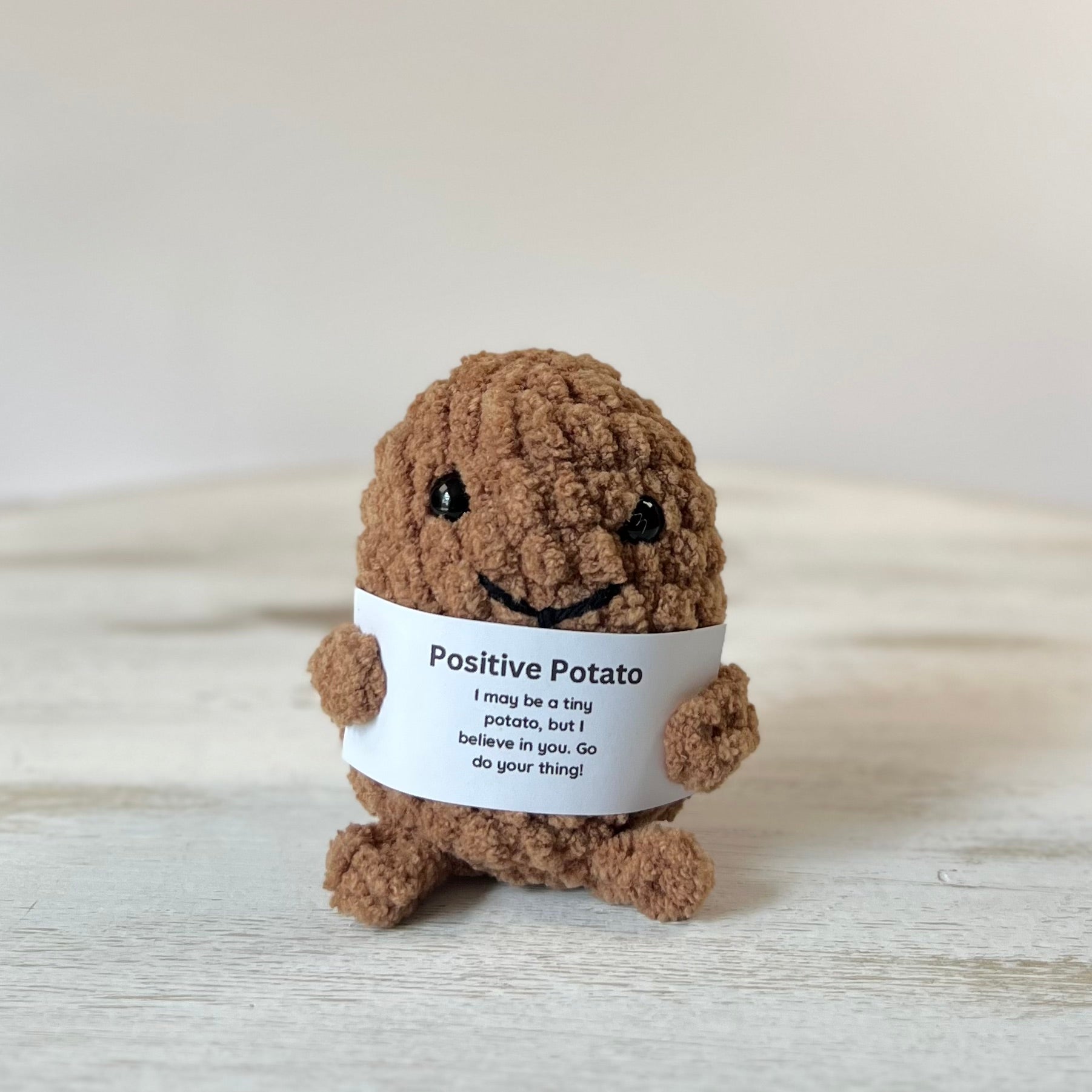 Postive Potato Crochet Plush