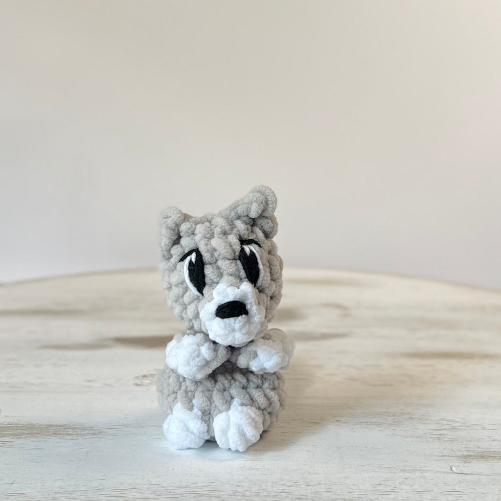 Worry Wolf Crochet Plush