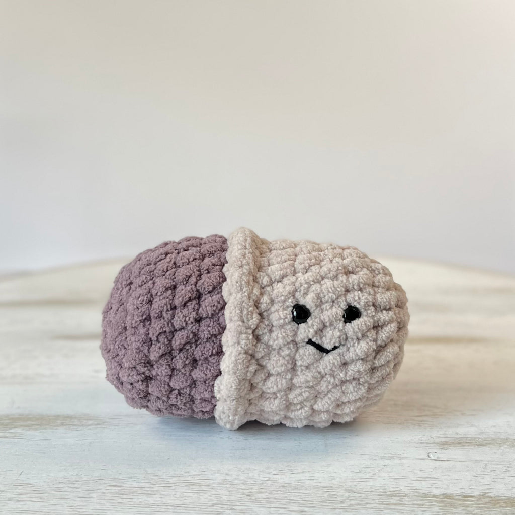 Chill Pill Crochet Plush – Soft Stress Relief