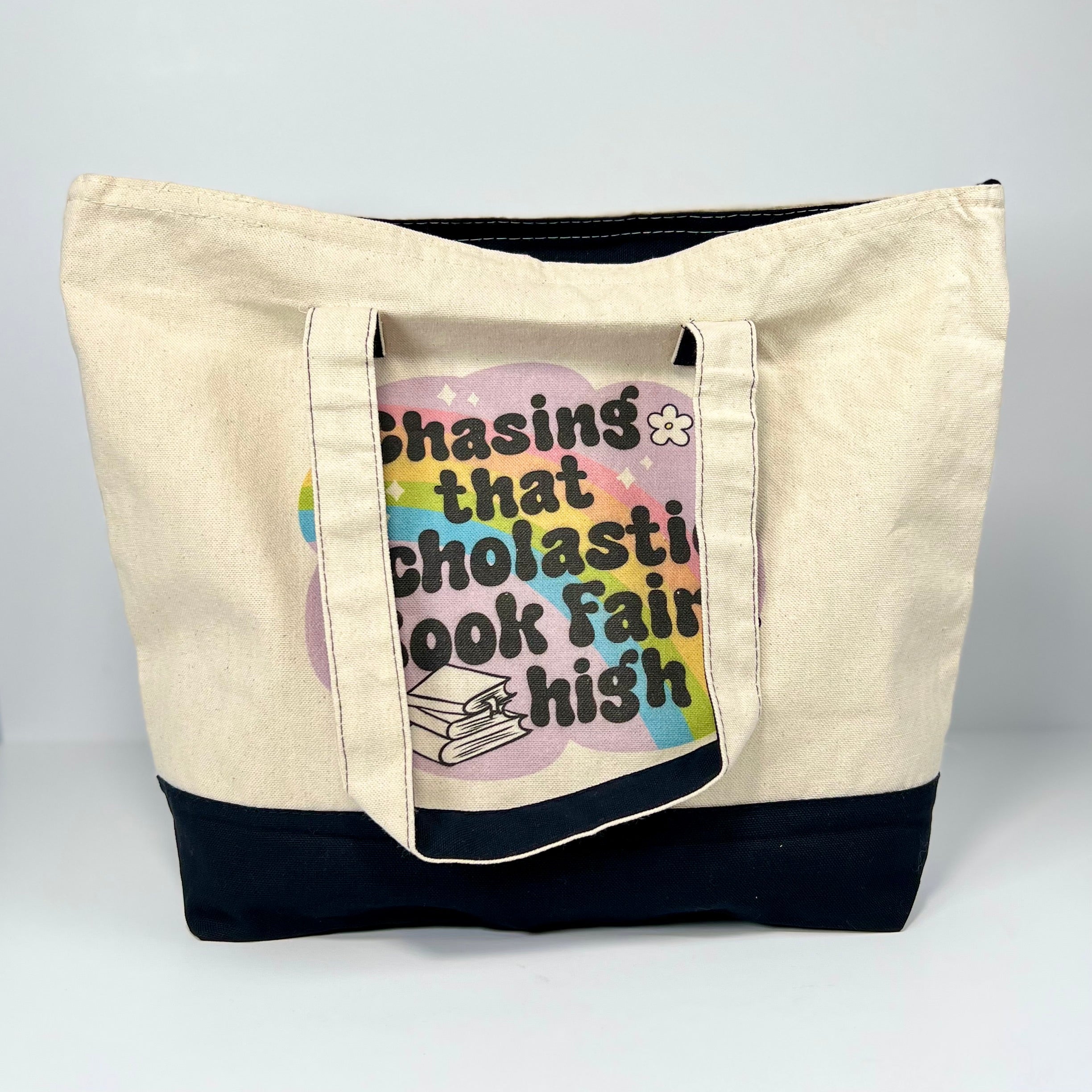 Chasing That Scholastic Book Fair High Tote Bag