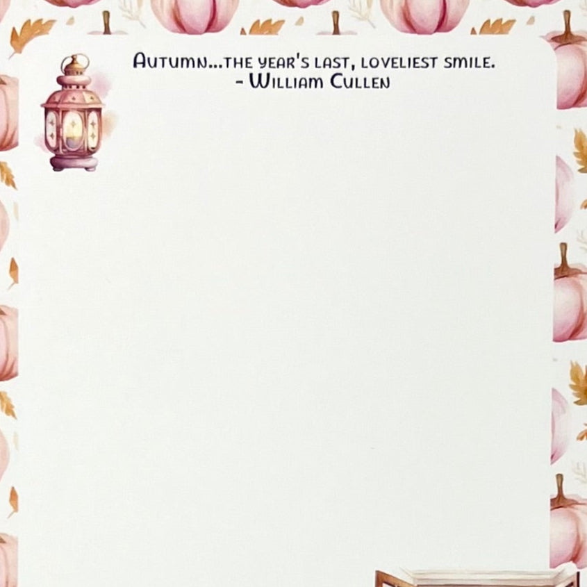 Autumn Quote Notepad