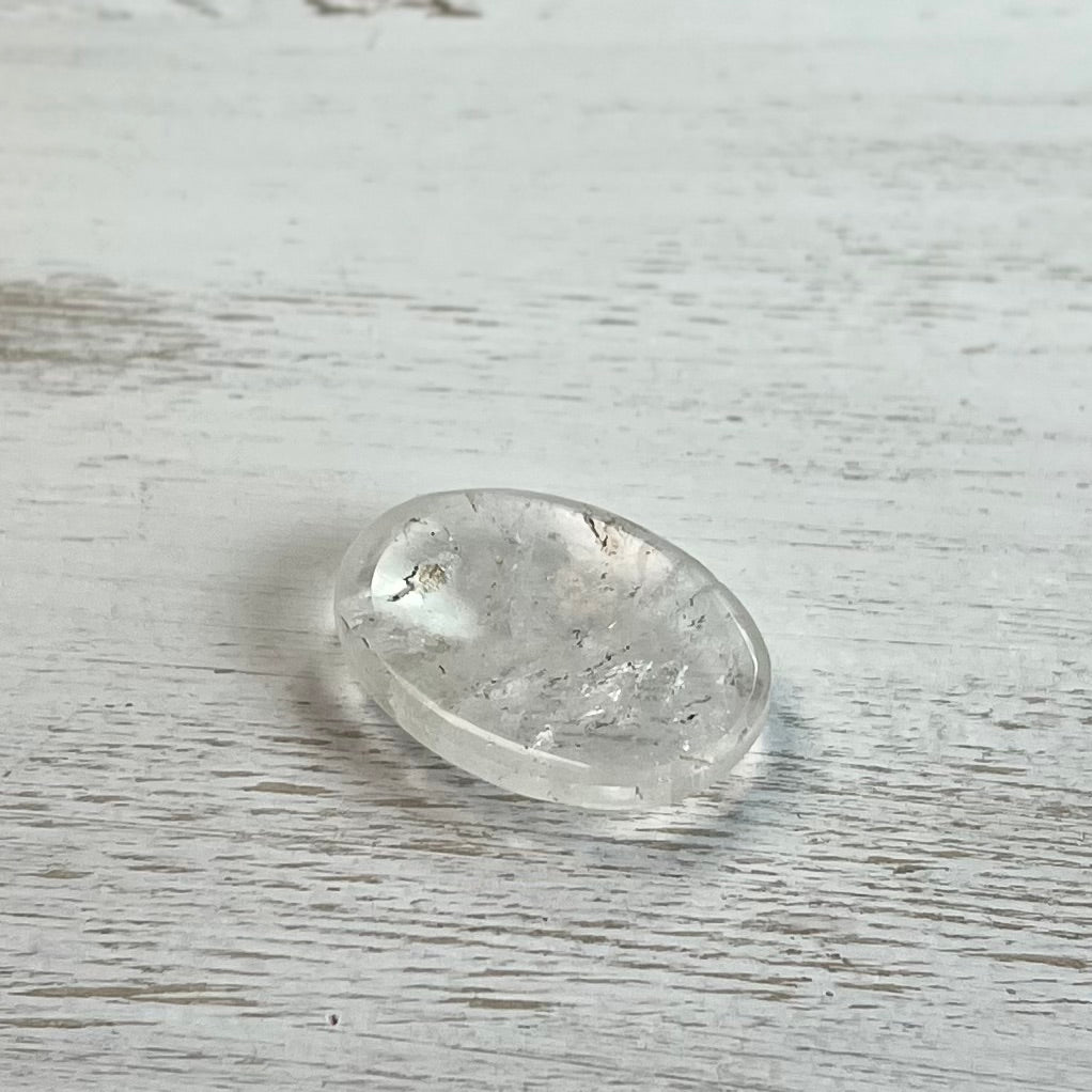 Worry Stone - Clear Quartz