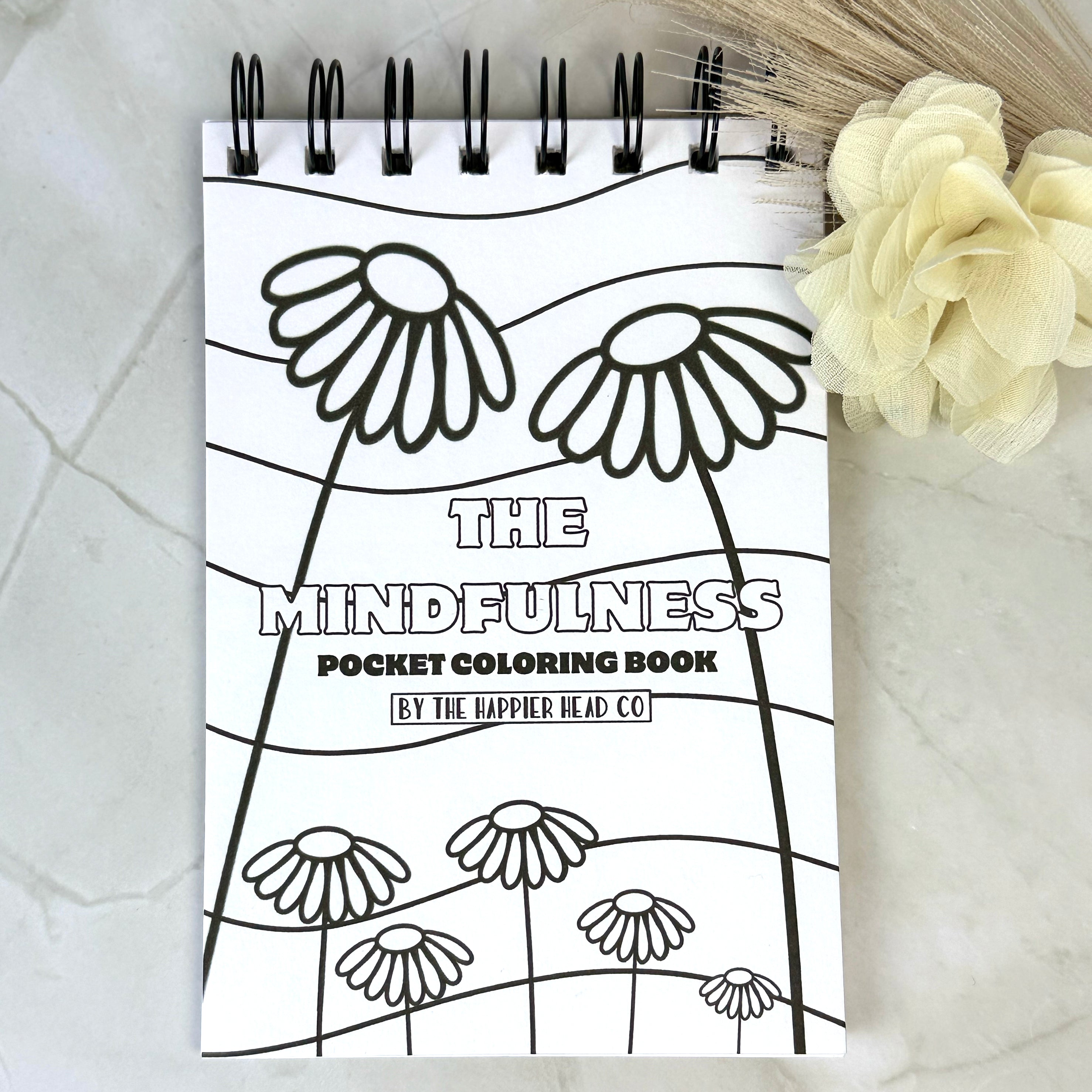Mindfulness Coloring Book by The Happier Head Co.