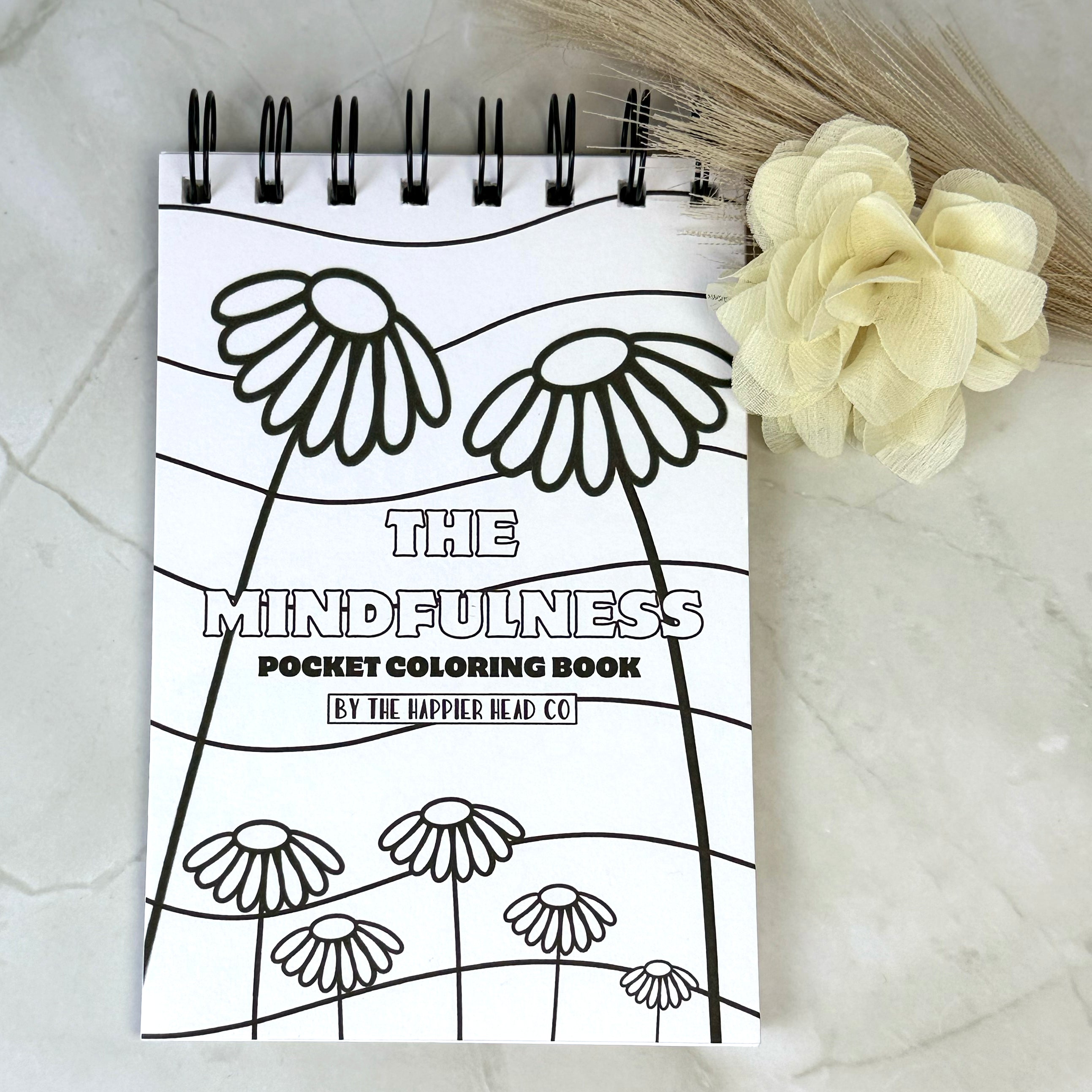 Mindfulness Coloring Book by The Happier Head Co.